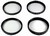B.I.G. KIT LENTI +1 + 2 + 4 + CLOSE UP 62MM.