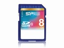 SILICON POWER CLASS 10 SDHC 8.0 GB
