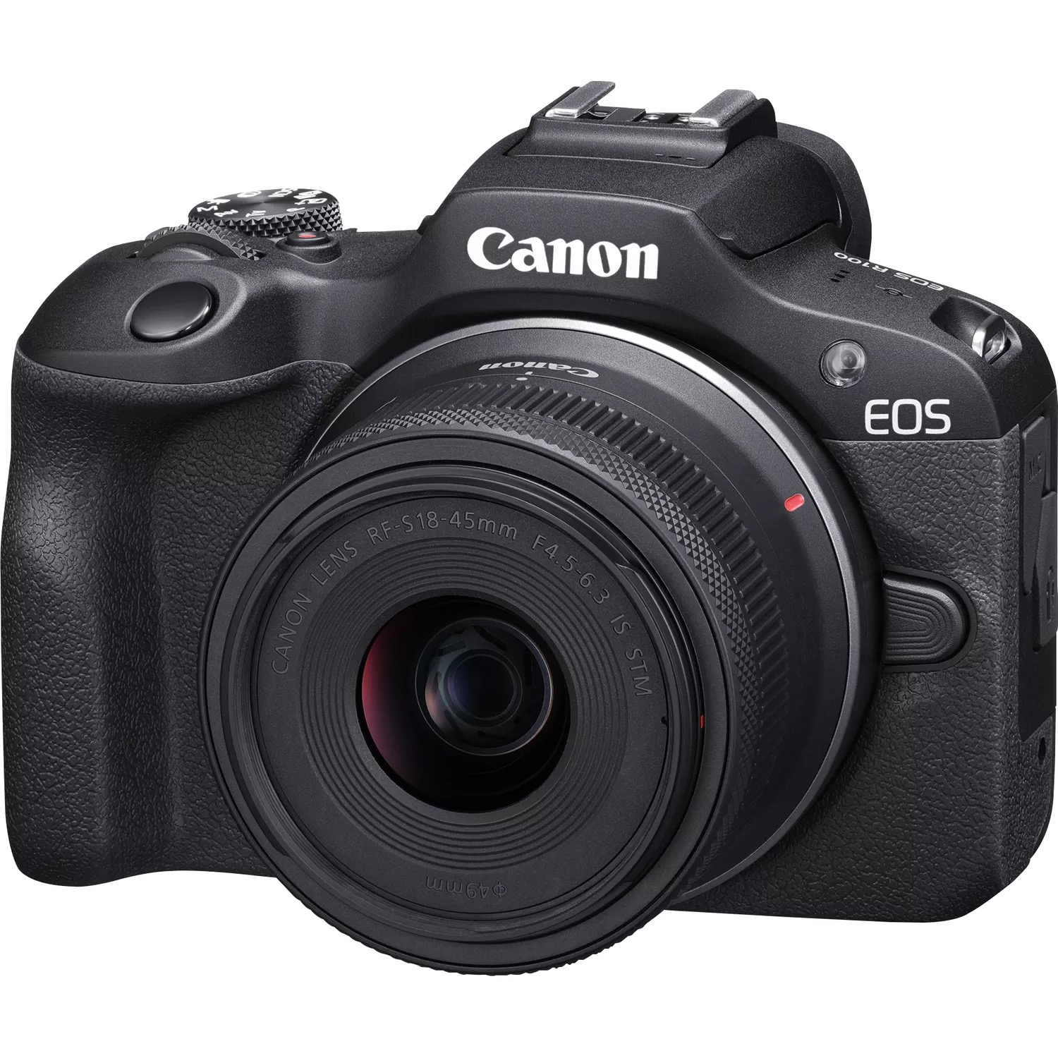 CANON EOS R100 BLACK + RF-S 18-45 IS STM + RF-S 55-210