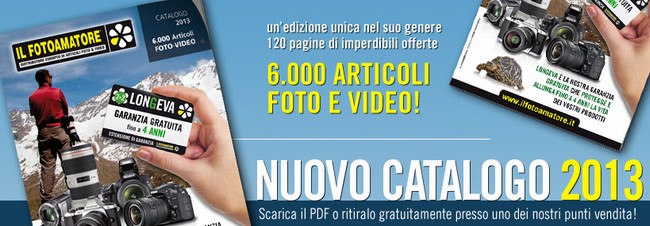 Nuovo catalogo ILFOTOAMATORE 2013 - 6.000 prodotti foto e video