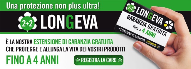 Longeva: la nuova estensione di garanzia gratuita fino a 4 anni