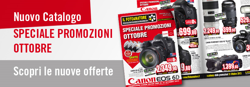 ILFOTOAMATORE:nuovo volantino Speciale Promozioni Ottobre