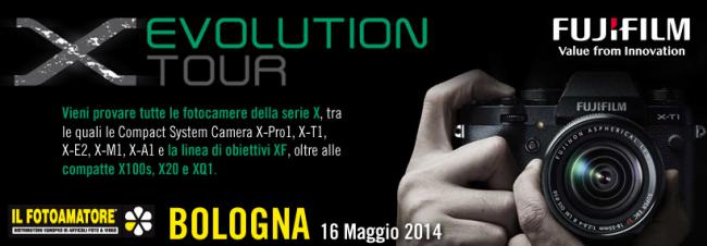 XEvolution Tour Fujifilm presso ILFOTOAMATORE BOLOGNA 16 Maggio 2014