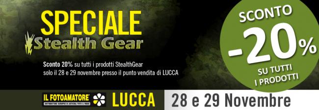 StealthGear Weekend a Lucca: eccezionale extra sconto 20%