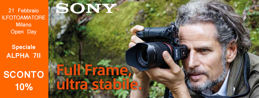 Sony Open Day Milano sconto 10%