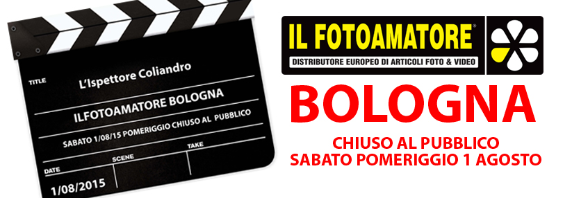 ILFOTOAMATORE Bologna - chiuso sabato 1 agosto pomeriggio