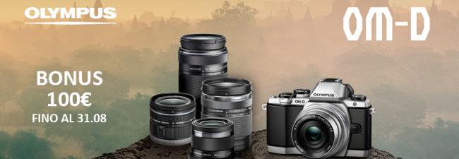 Olympus promo Summer: fino a 100 di bonus