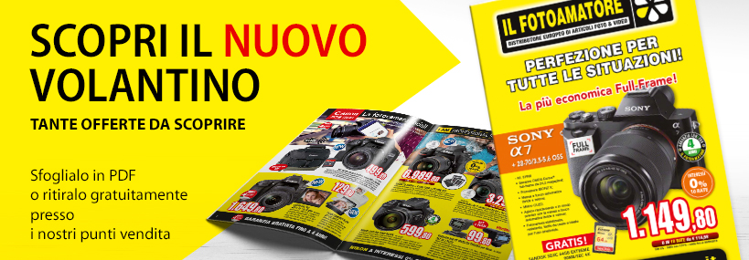 Nuovo volantino offerte foto e video Maggio 2016