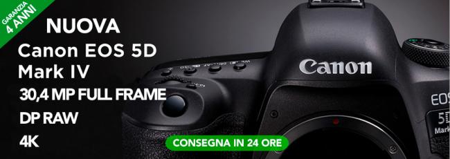 Nuova Canon EOS 5D Mark IV