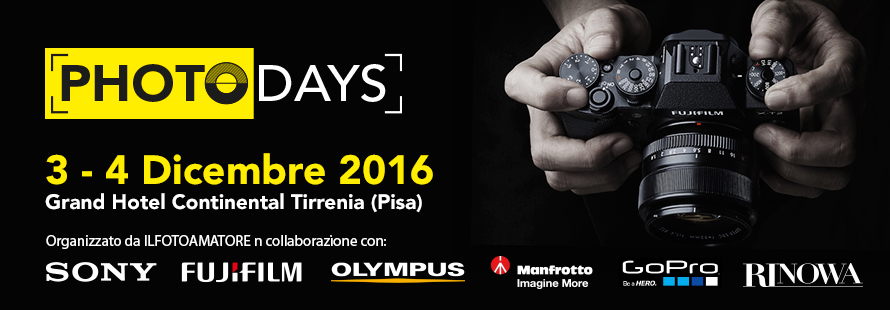 ILFOTOAMATORE organizza Photodays 2016