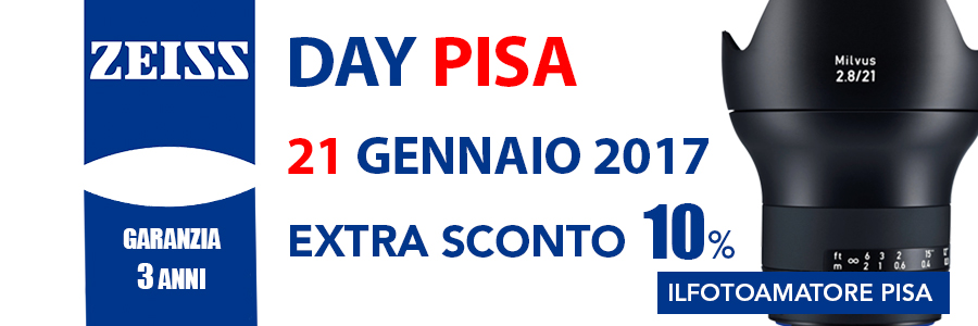 Zeiss Day Pisa - Sabato 21 Gennaio 2017