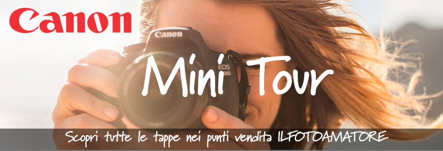 Canon Mini Tour 2017: dal 21 Settembre al 7 Ottobre
