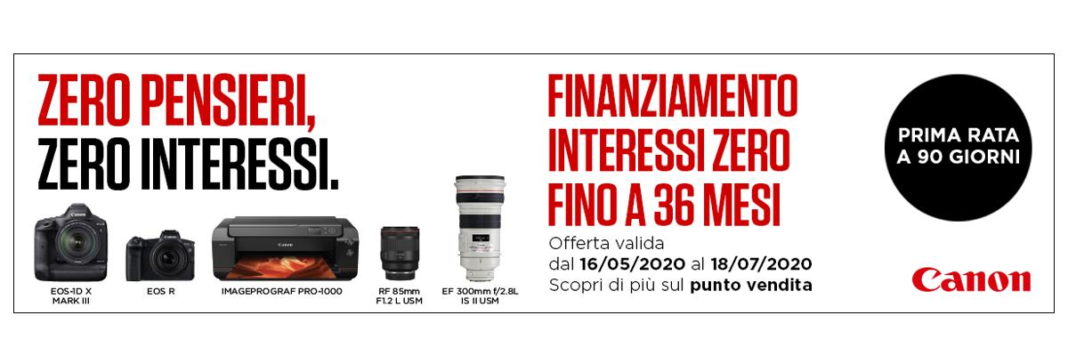 Canon Interessi Zero