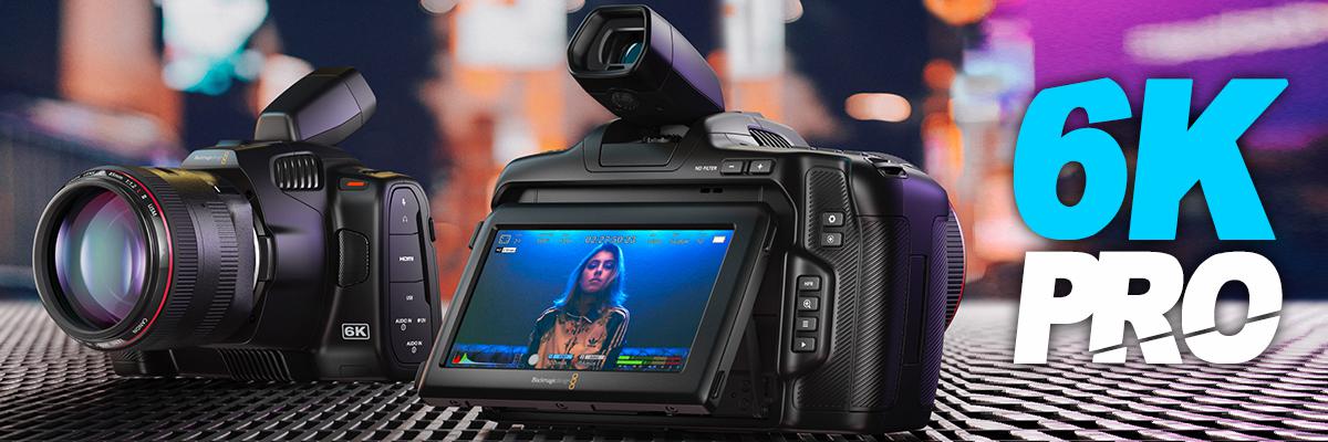 BlackMagic 6K PRO. Il Cinema diventa accessibile.