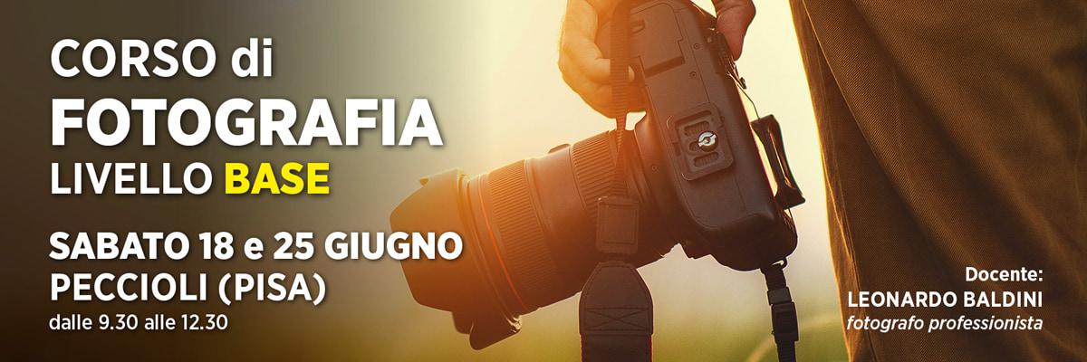 Corso di fotografia base con Leonardo Baldini fotografo professionista