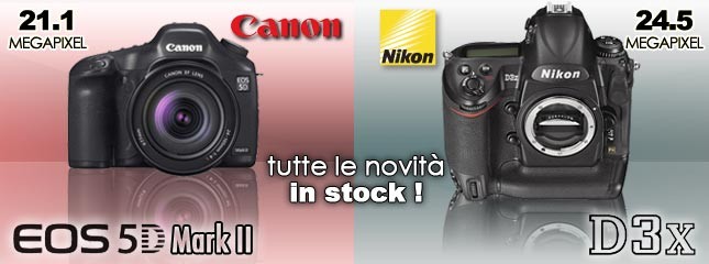 Reflex Nikon e Canon: tutte le novit in stock