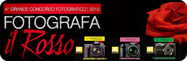 IV Concorso fotografico FOTOGRAFA IL ROSSO!