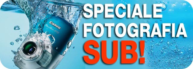 E' tempo di vacanze, visita il nostro reparto dedicato alle fotocamere sub