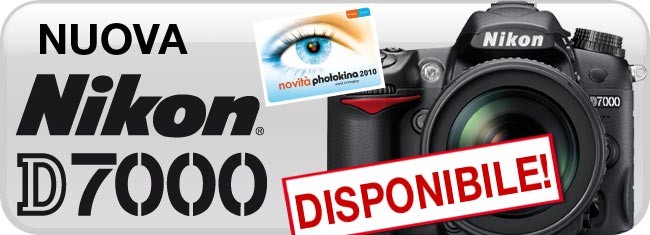 Novit: Nikon D7000 disponibile