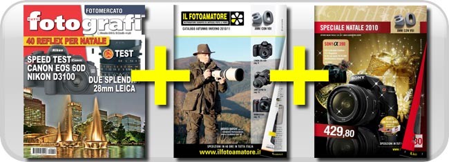 I cataloghi ILFOTOAMATORE in edicola