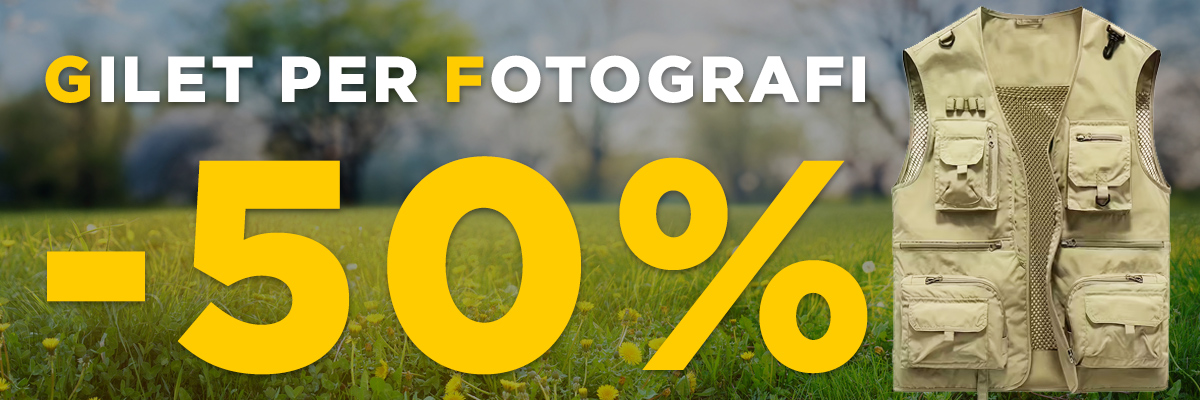 gilet per fotografi