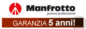Garanzia Manfrotto 5 anni