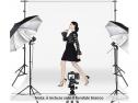 NOMILA FONDALE IN COTONE 300X600 CM WHITE