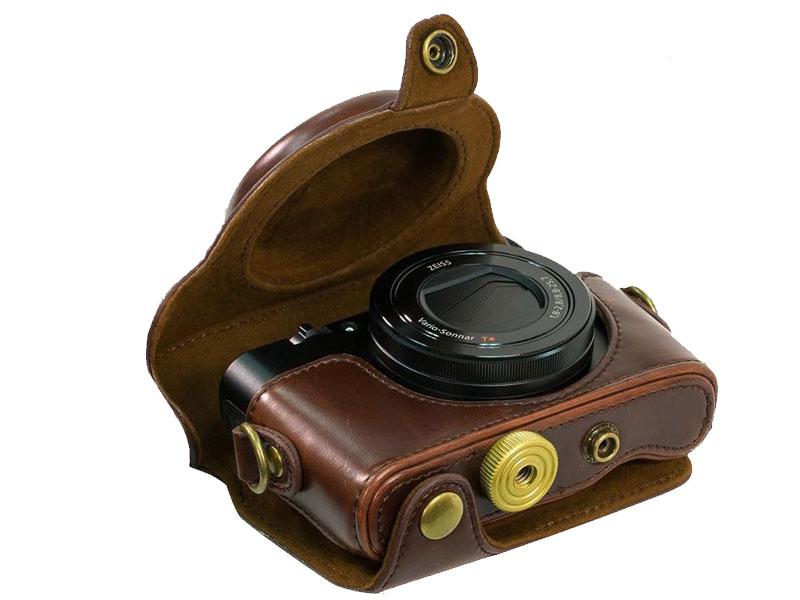 NOMILA BORSA FOR SONY LCS-RXG RX100/M3/M5/M7 BROWN