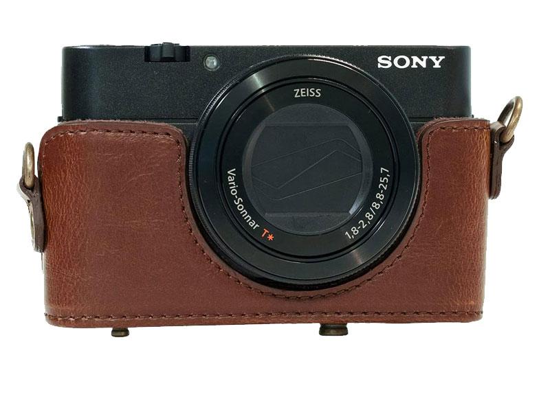 NOMILA BORSA FOR SONY LCS-RXG RX100/M3/M5/M7 BROWN
