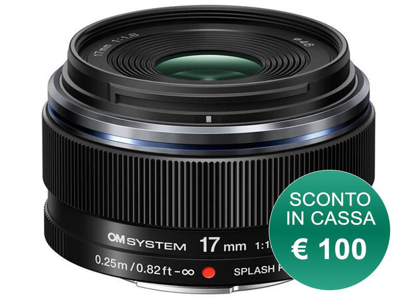 OM SYSTEM M.ZUIKO DIGITAL 17/1,8 II BLACK