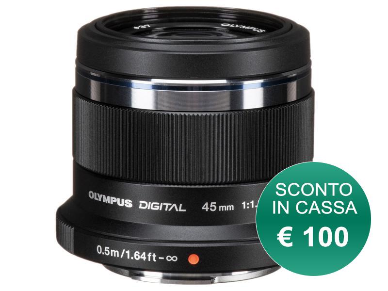 OM SYSTEM M.ZUIKO 45/1,8 BLACK