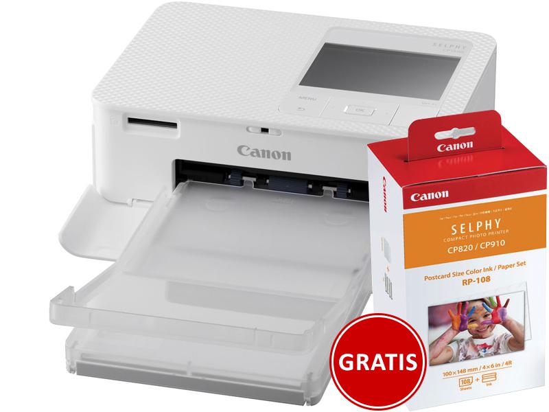 CANON STAMPANTE SELPHY CP-1500 WHITE + SET RP-108