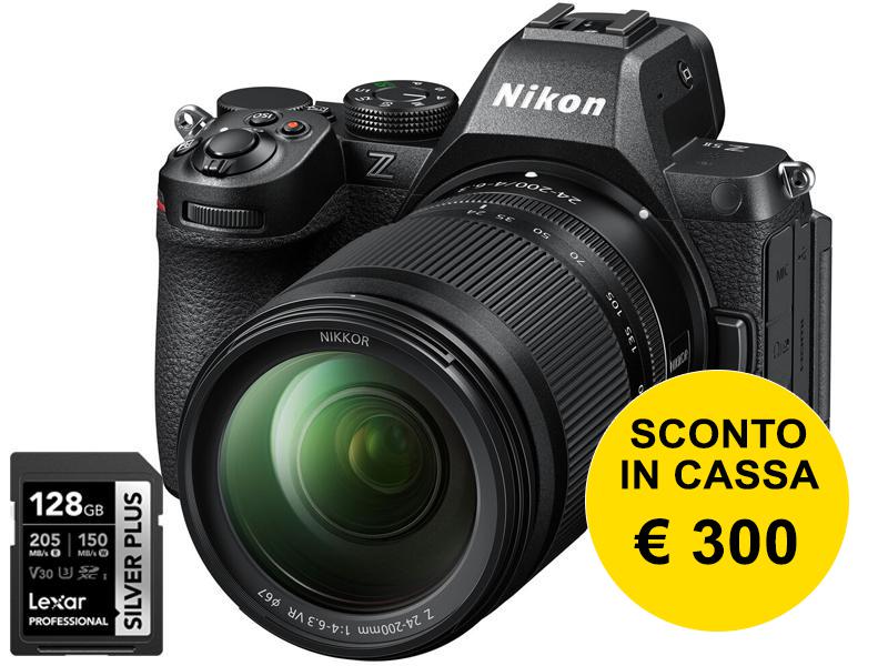 NIKON Z5II + 24-200/4-6,3 VR + SD 128GB KIT