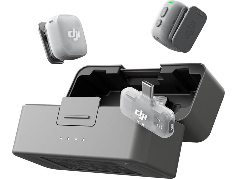 DJI MIC MINI 2 (2TX + 1 MOBILE RX + CUSTODIA RICARICA)