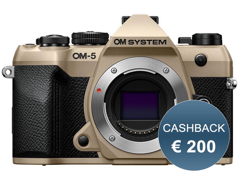 OM SYSTEM OM-5 II CORPO SAND BEIGE