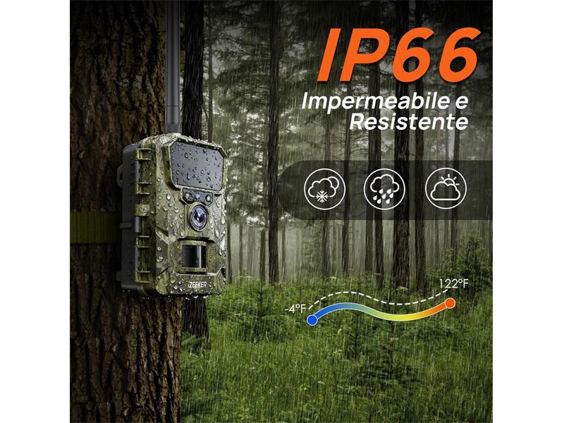 NOMILA IZK IG440 FOTOTRAPPOLA LTE + SD + P.SOLARE