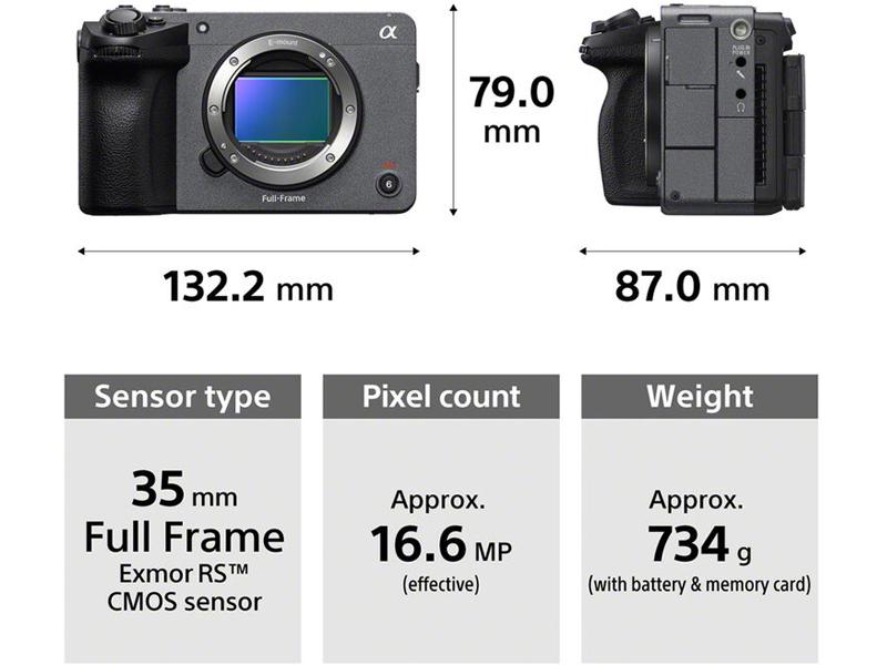 SONY ALPHA CINE FX5 CORPO (ILMEFX5BB.CEC)