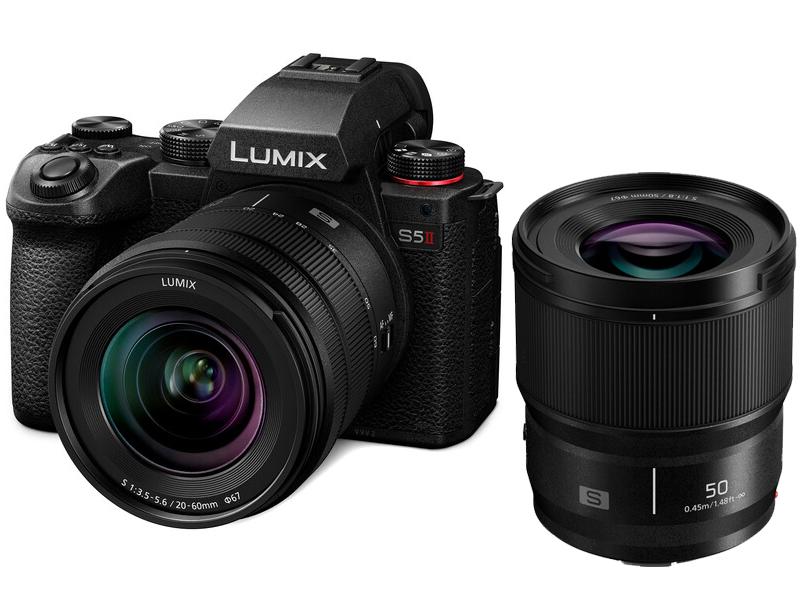 PANASONIC LUMIX S5II + 20-60/3,5-5,6 + 50/1,8 S