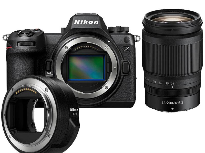NIKON Z6 III + 24-200/4-6,3 VR  + SD 128GB  + FTZ II