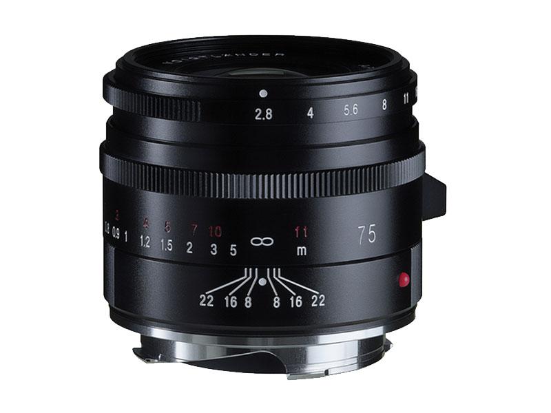 VOIGTLANDER APO-SKOPAR 75/2,8 LEICA VM Black