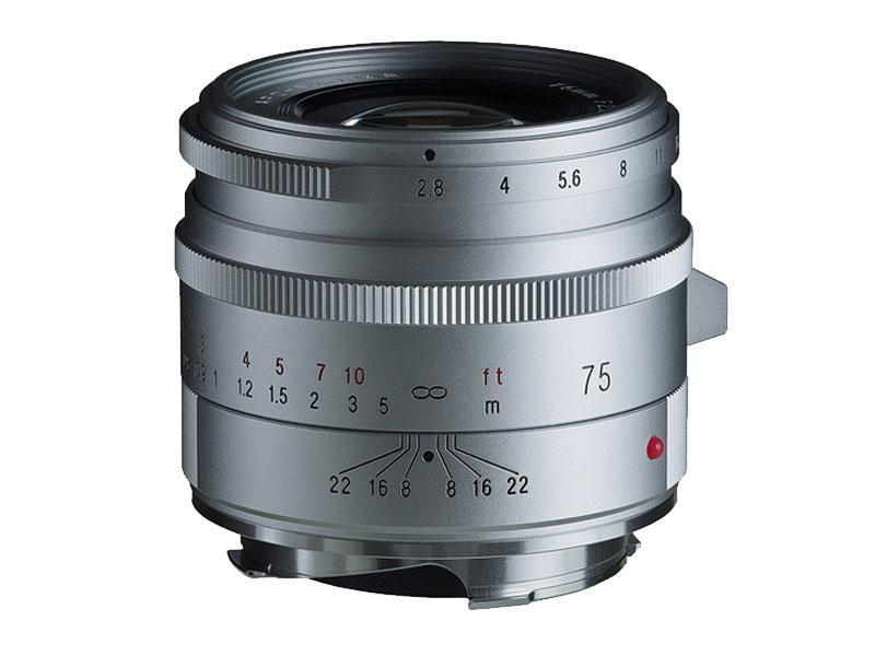 VOIGTLANDER APO-SKOPAR 75/2,8 LEICA VM Silver