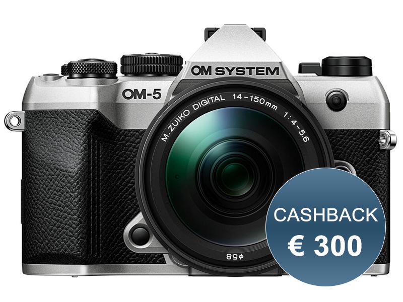 OM SYSTEM OM-5 II SILVER + 14-150/4-5,6 ED II