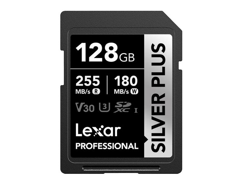 LEXAR SDXC CARD 128GB UHS-I V30 4K 255MB/S