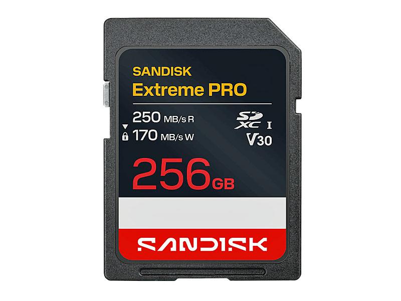 SANDISK SDXC 256GB UHS-I EXTREME PRO 4K 200MB/S