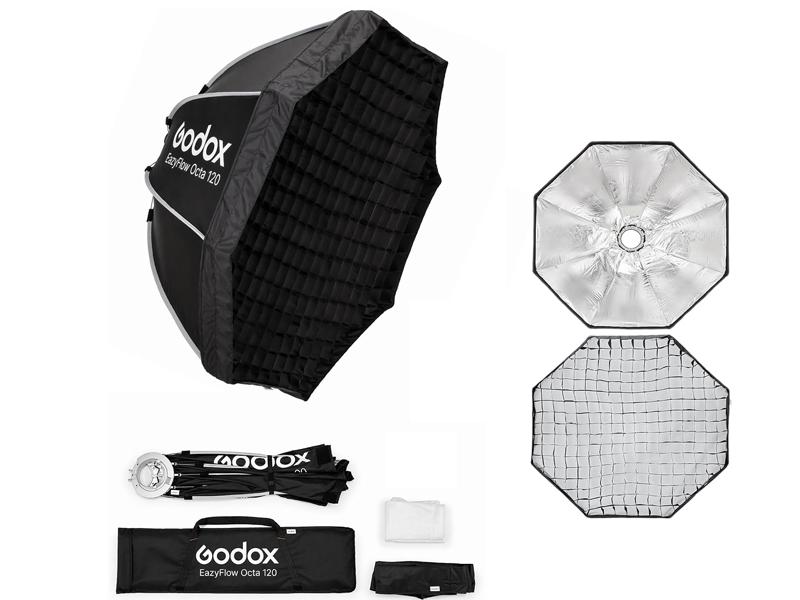 GODOX FOLD OCTA 120 + GRIGLIA (BOWENS)