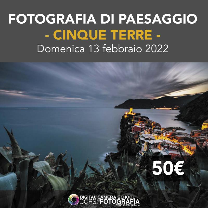 WORKSHOP FOTOGRAFICO CINQUE TERRE
