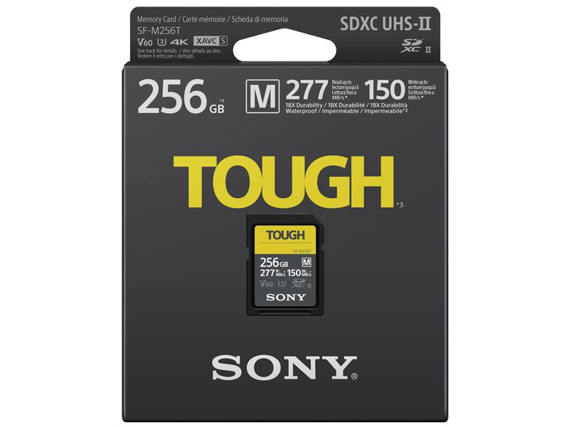 SONY SDXC CARD TOUGH 256GB SF-M UHS-II 277MB/S