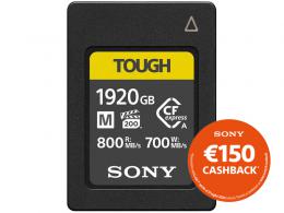 SONY CF EXPRESS G TIPO A 1920GB  800MB/SEC