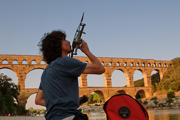 Luca Bracali, pilota di droni