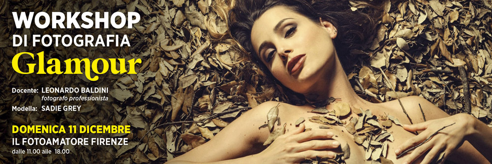 Workshop di fotografia Glamour con Leonardo Baldini